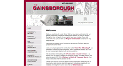Desktop Screenshot of gainsboroughgroup.com